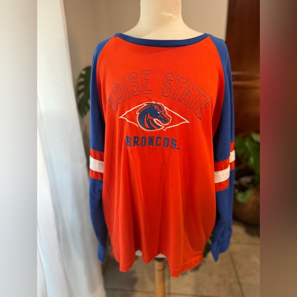 Knights Apparel Orange and Blue Boise State Kids‎ Shirt